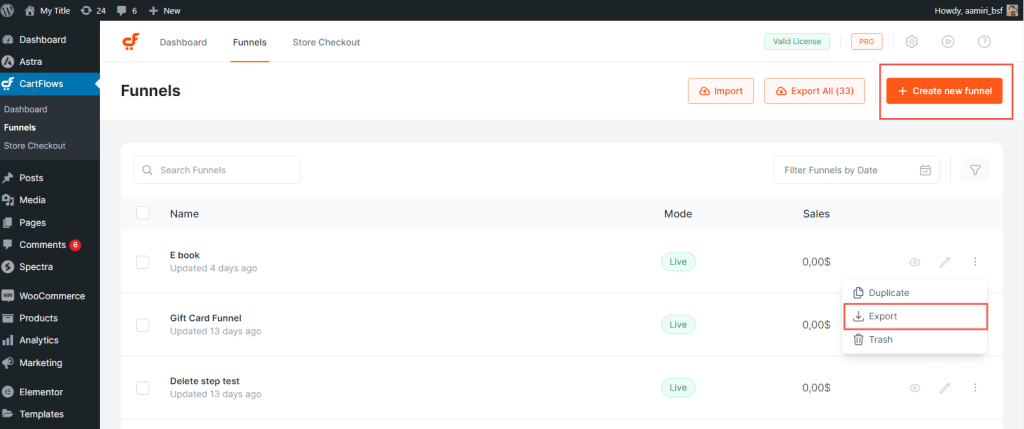 How To Import Export Individual Funnel Page Builder Templates 1024x429