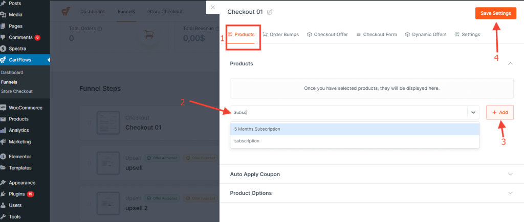 Use Subscription Product Cartflows Pages 2 CF 2.0 1024x435