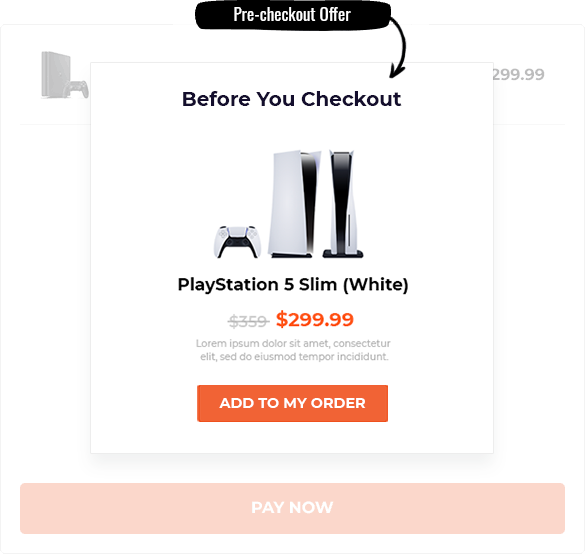 Precheckout Offer 3