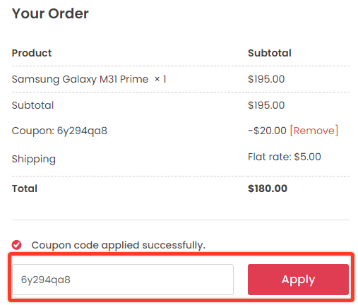 10 Wcf Coupon Code Applied