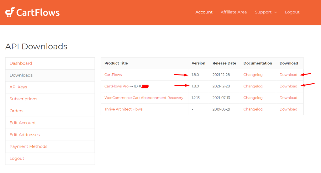 My Cartflows Dashboard 1 1024x552
