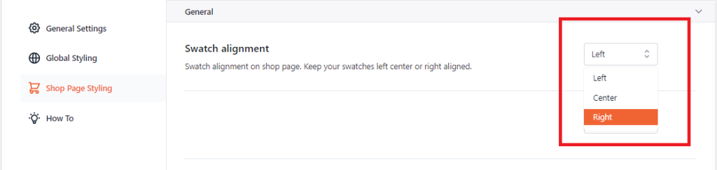 Var Swatch Woocommerce Settings Swatch Allign 1024x243