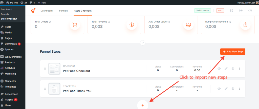 Cartflows Store Checkout Import Steps 1024x433