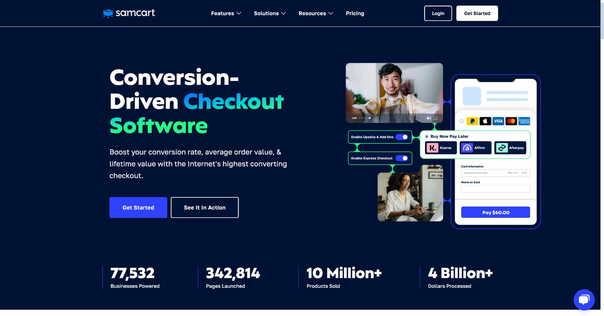 ClickFunnels alternatives SamCart