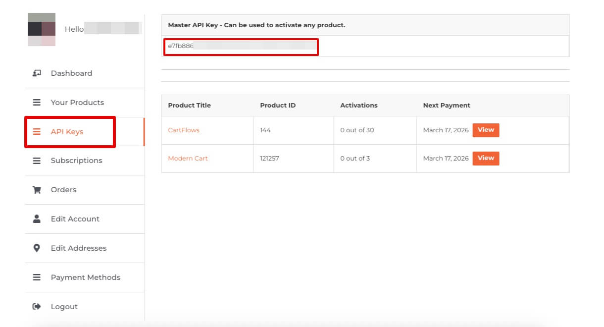 Modern Cart for WooCommerce License Key