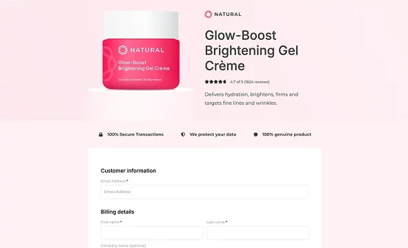 cartflows checkout template showcase 7